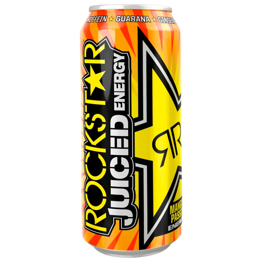 Rockstar Juiced Mango-Orange Energy Drink 0,5l